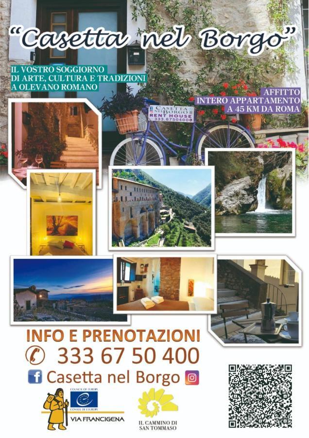 Casetta Nel Borgo Olevano Romano ภายนอก รูปภาพ